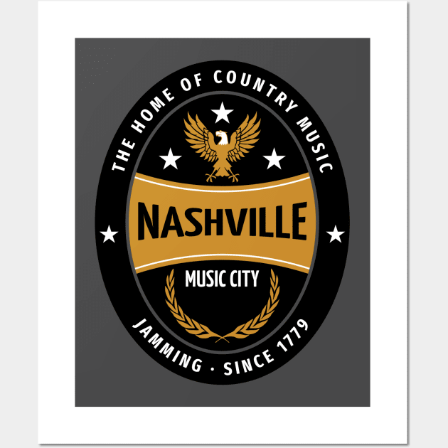 Nashville Wall Art by AllAmerican